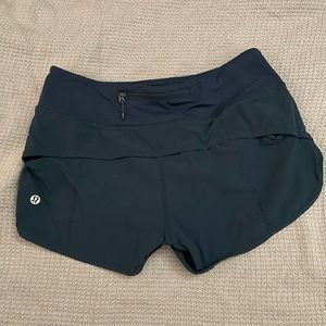 Lululemon speed up short size 2 2.5 inches